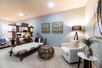 Large finished basements
